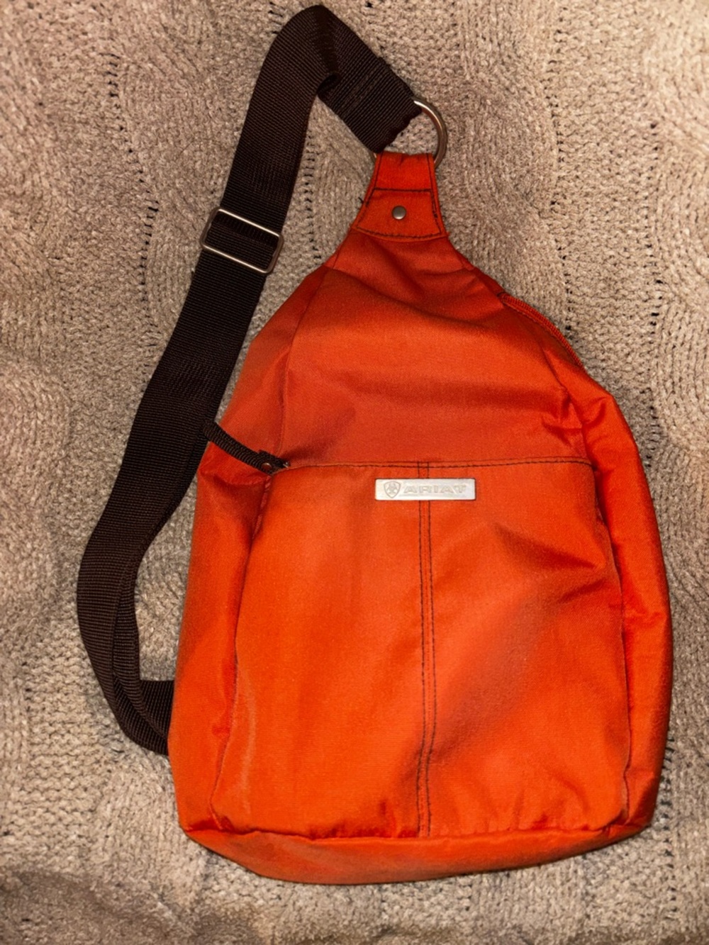 SALE! Ariat Burnt Orange Sling Bag Crossbody Backpack Unisex
